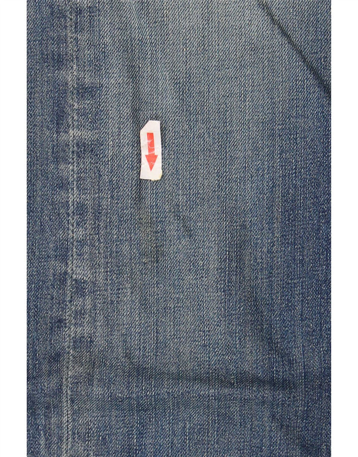 Replay Dame Straight Jeans W31 L34 Blå Bomuld