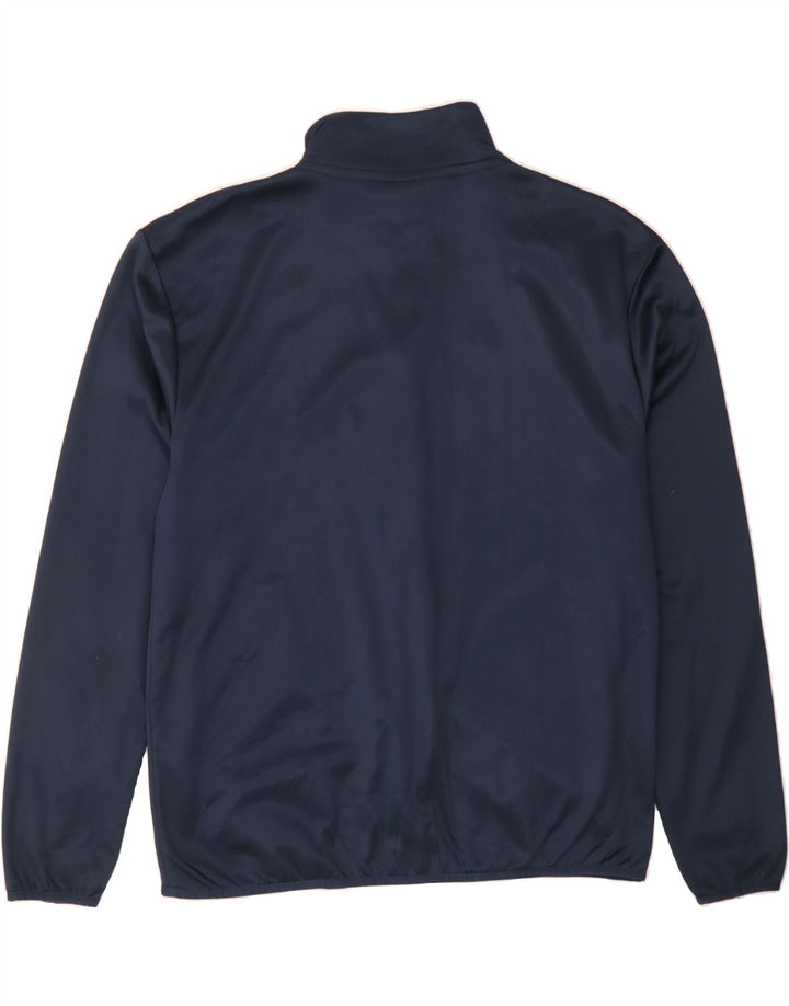 LOTTO Mens Tracksuit Top Jacket Large Navy Blue Polyester Vintage Lotto and Second-Hand Lotto from Messina Hembry 