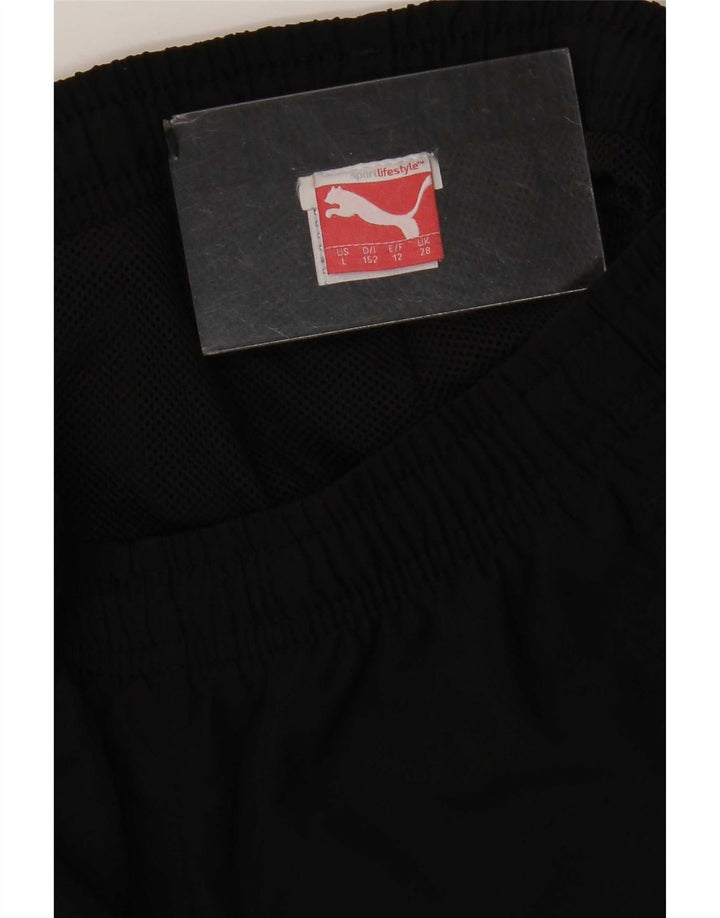 Puma Boys Graphic Capri træningsdragt bukser 11-12 år Sort