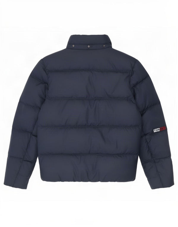 Tommy Hilfiger Herre polstret jakke UK 34 XS Navy Blue Polyester