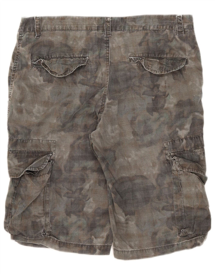 Zara Herre Cargo Shorts EU 40 Medium W31 Khaki Bomuld