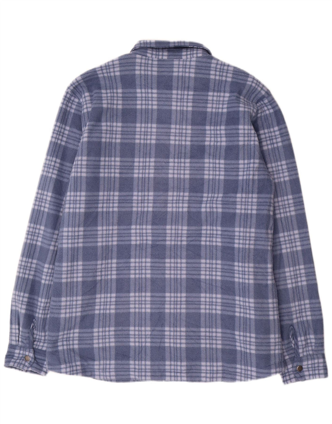Volcom Herre Lumberjack Fleece Shirt XL Blue Check Polyester