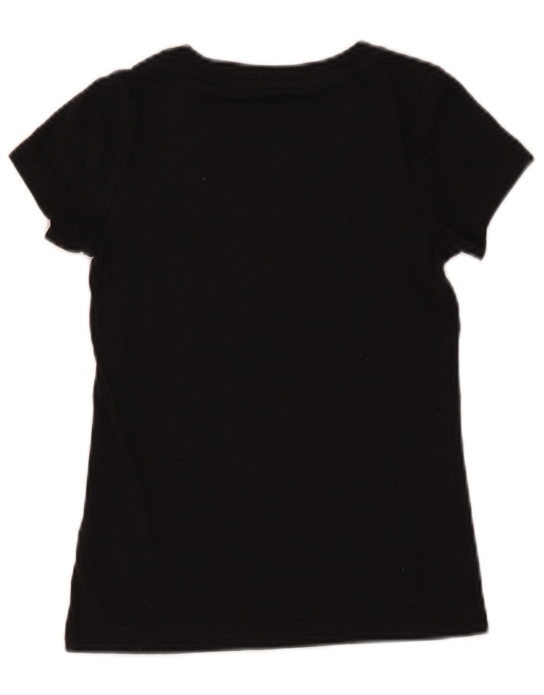 ADIDAS drenge grafisk t-shirt top 9-10 år sort bomuld