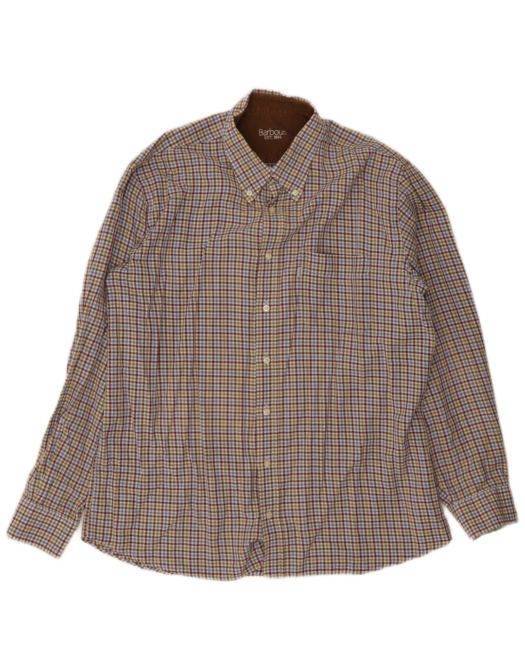 Barbour Herre Flanellskjorte XL Multifarvet Gingham