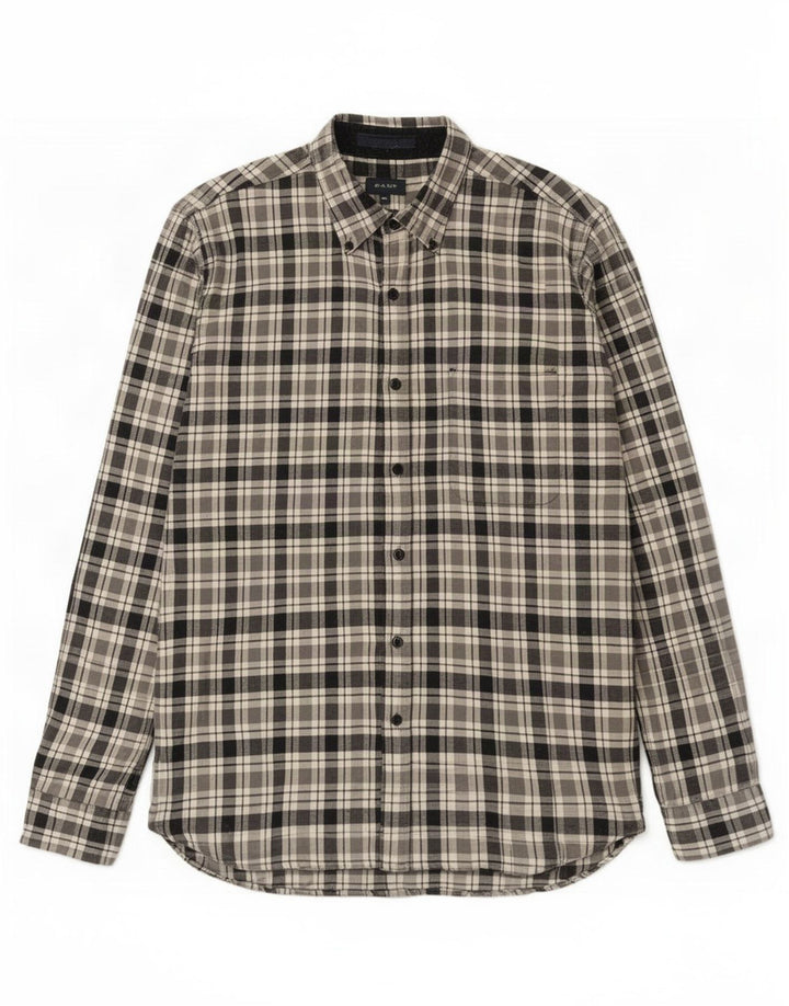 Gant herre Regular Fit skjorte Medium marineblå ternet bomuld