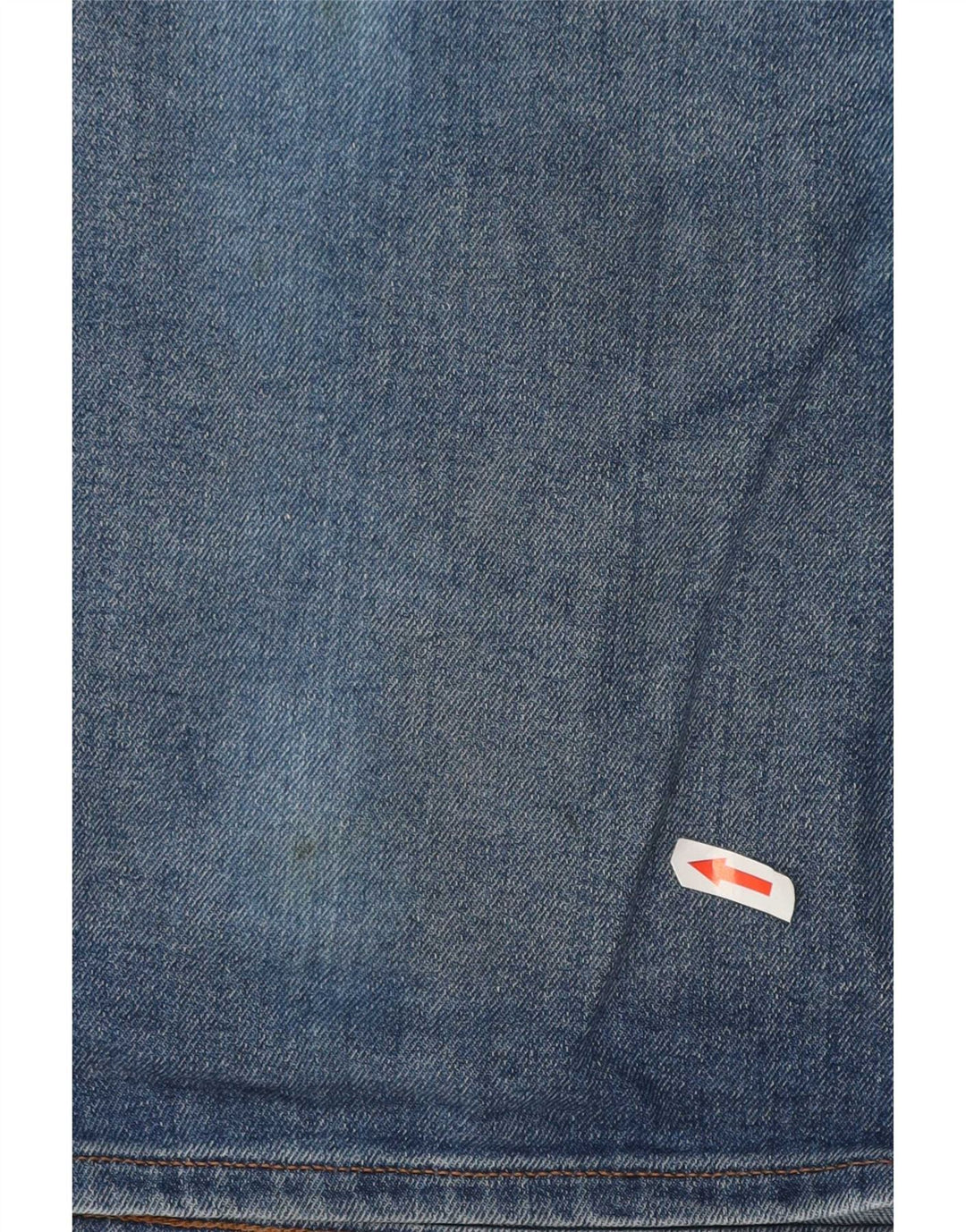 Lee Herre 5-lommers korte denimshorts W36 Stor blå bomuld