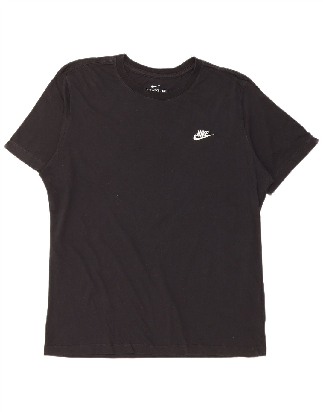 NIKE T-shirt top til mænd, stor sort bomuld
