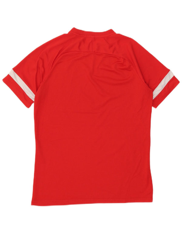 Nike Herre Dri Fit T-shirt Top Stor rød farveblok