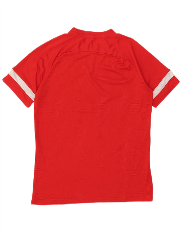 Nike Herre Dri Fit T-shirt Top Stor rød farveblok