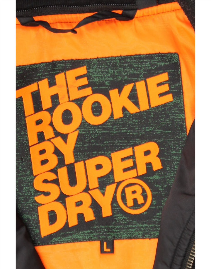 Superdry Herre The Rookie Bomber Jacket UK 40 Large Black