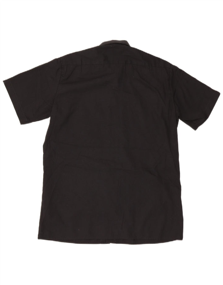 Dickies Herre grafisk kortærmet skjorte medium sort polyester