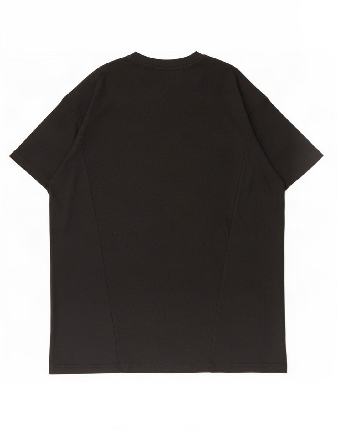 Adidas Herre Regular Fit T-Shirt Top Stor Sort Bomuld