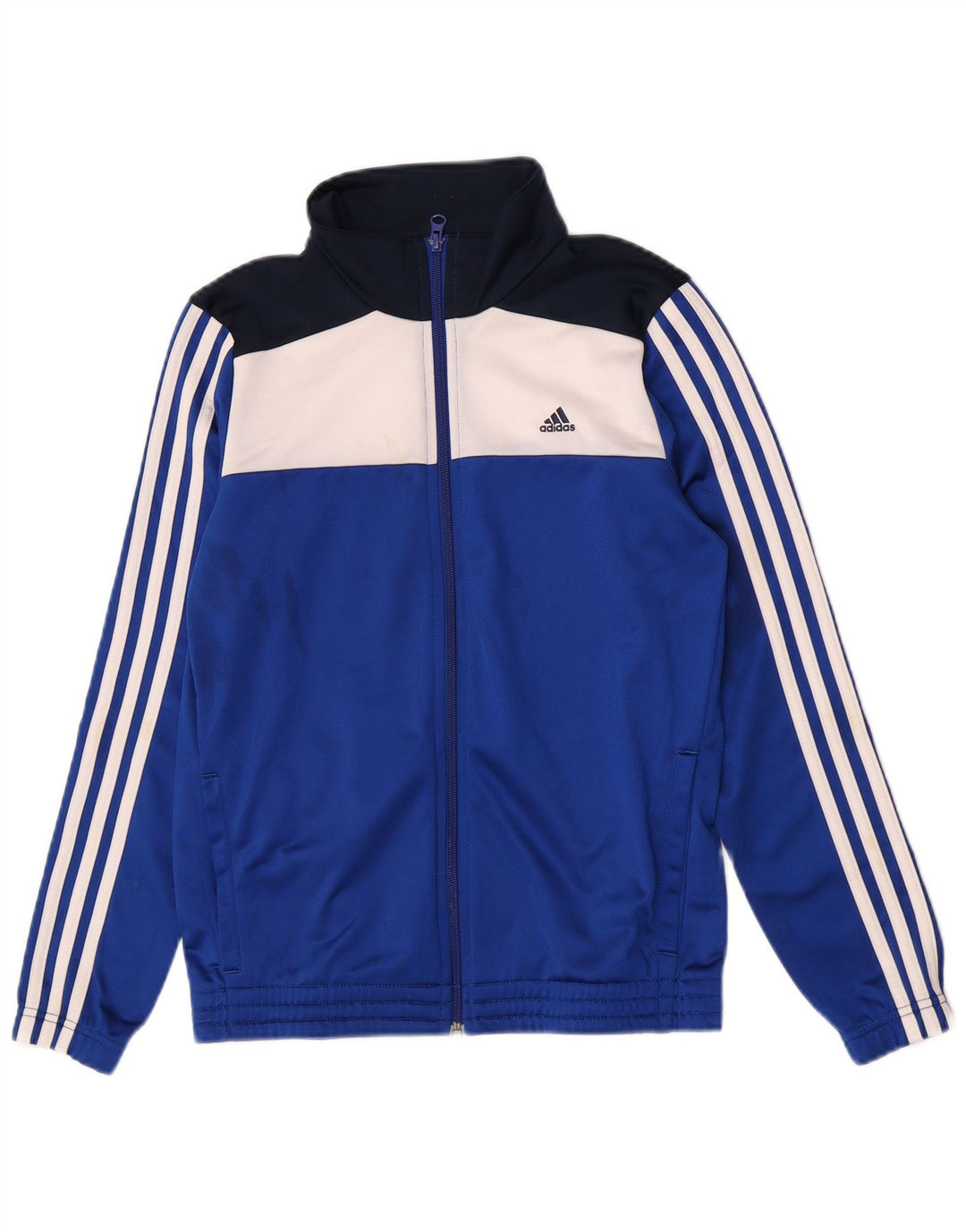 Adidas Træningsdragt Topjakke til drenge 13-14 år Blå Colourblock Polyester