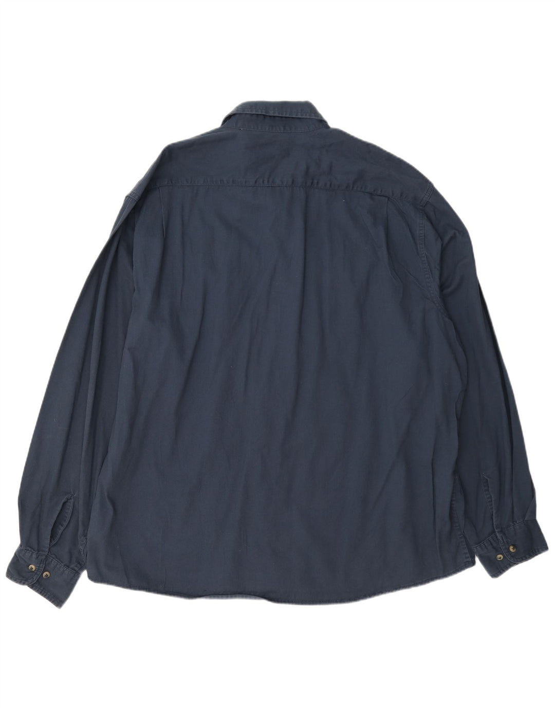 Wrangler herreskjorte 2XL marineblå bomuld