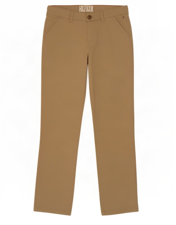 Tommy Hilfiger drenge lige chinobukser 15-16 år W32 L32 Beige
