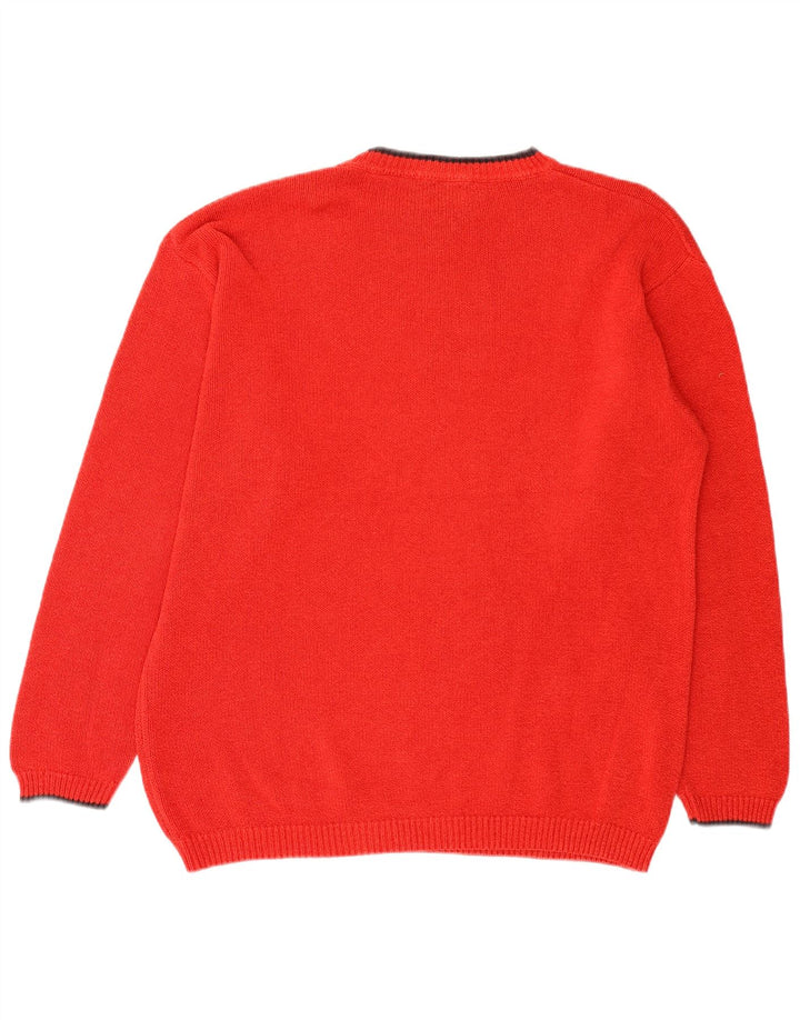 Levi's Herre sweater med rund hals XL rød bomuld