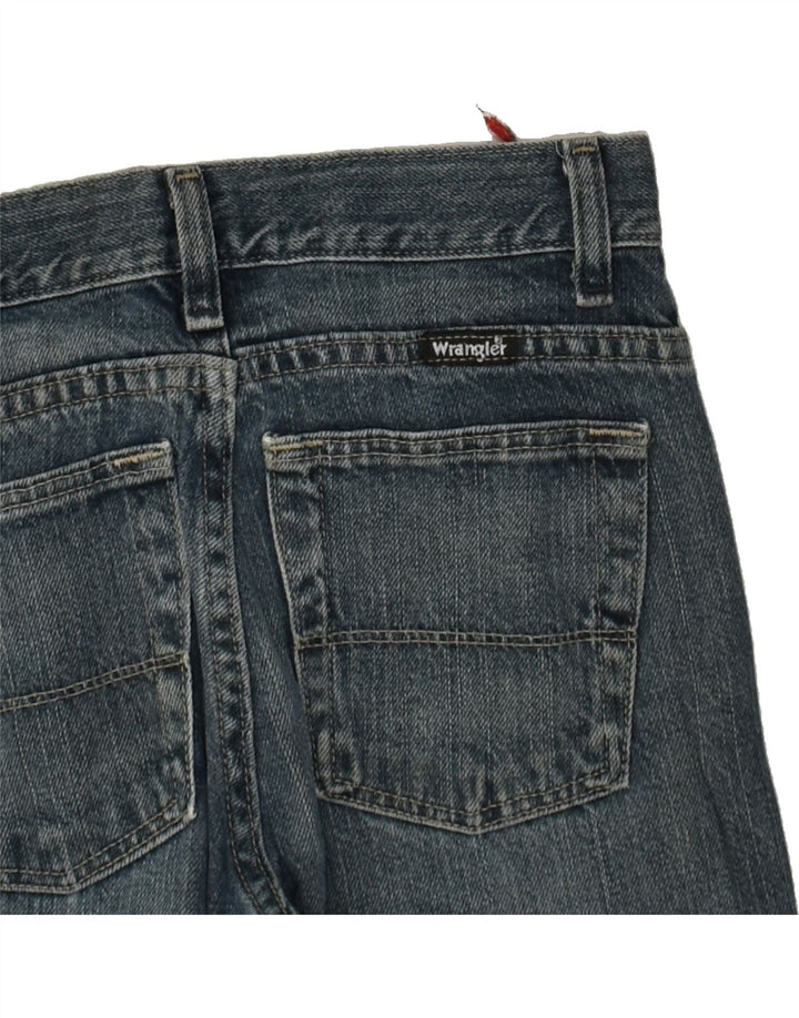 WRANGLER Girls Straight Jeans 9-10 Years W26 L26 Blue Cotton | Vintage Wrangler | Thrift | Second-Hand Wrangler | Used Clothing | Messina Hembry 