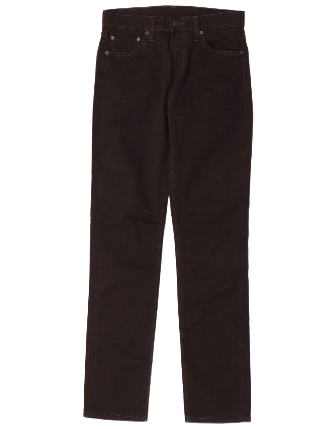 LEVI'S Herre 511 Slim Jeans W30 L34 Sort Bomuld