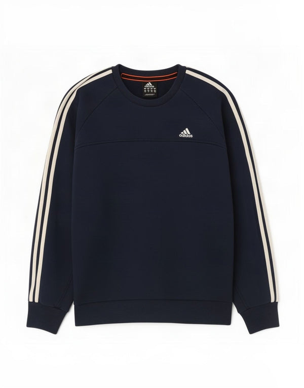 Adidas sweatshirt til mænd Medium marineblå bomuld