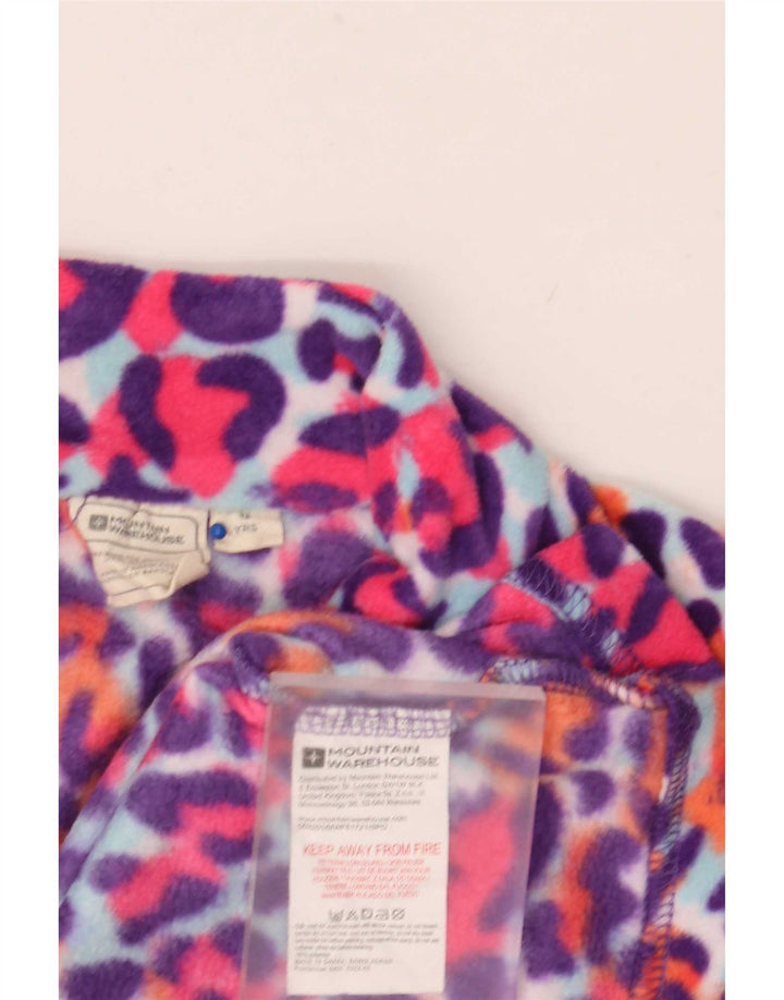 Mountain Warehouse Girls Fleece Jumper 12-13 År Flerfarvet