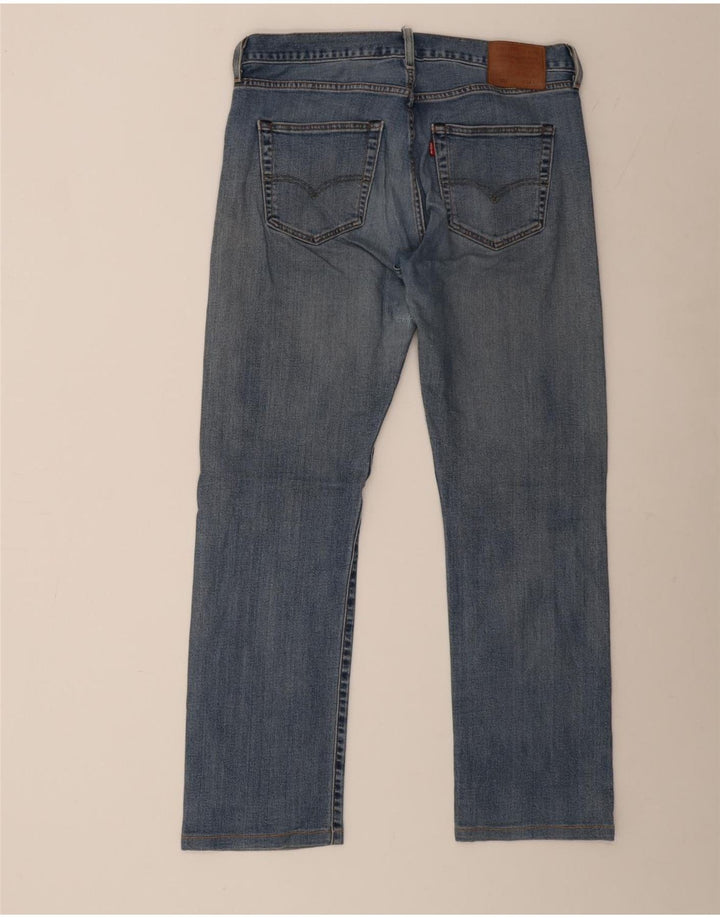 Levi's Herre 501 Straight Jeans W34 L34 Blå