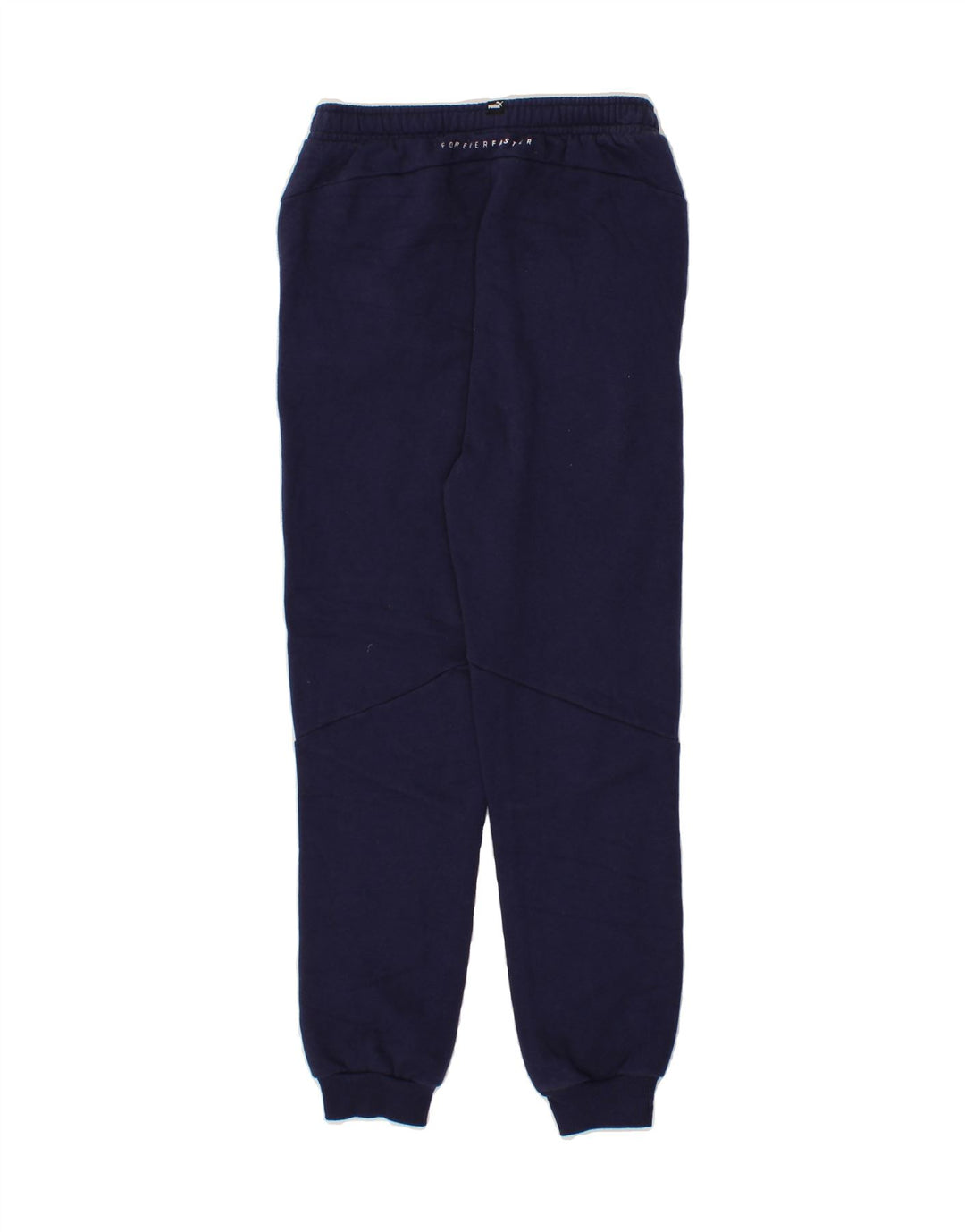 PUMA Boys Tracksuit Trousers Joggers 13-14 Years Navy Blue Vintage Puma and Second-Hand Puma from Messina Hembry 