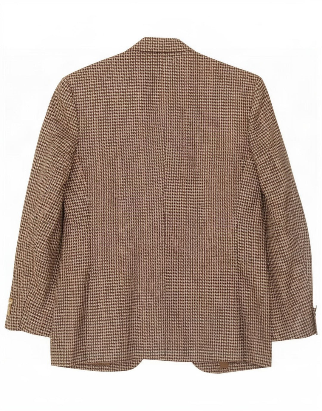 Cantarelli Herre 2-knaps blazerjakke IT 52 XL Brun Houndstooth Uld