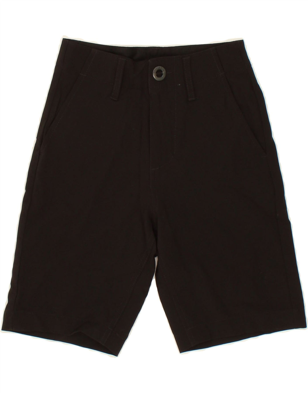 VOLCOM Boys Slim Chino Shorts 7-8 Years W22 Black Polyester Vintage Volcom and Second-Hand Volcom from Messina Hembry 