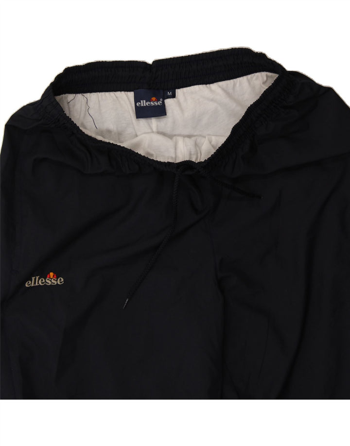ELLESSE Mens Tracksuit Trousers Joggers Medium  Navy Blue Polyester Vintage Ellesse and Second-Hand Ellesse from Messina Hembry 