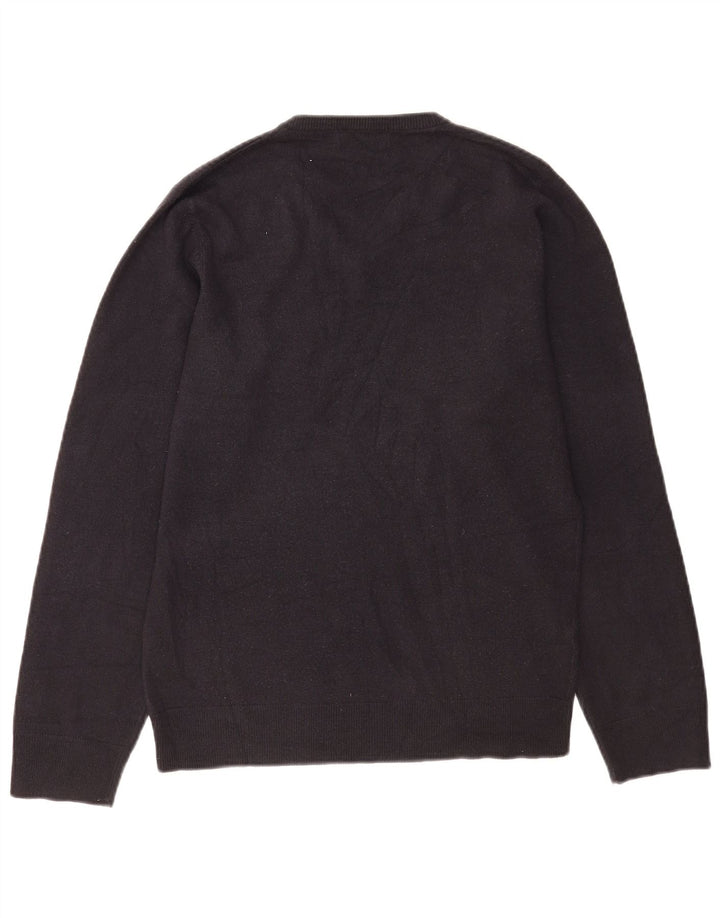 Marks & Spencer Herre Blue Harbor V-hals sweater lille marineblå