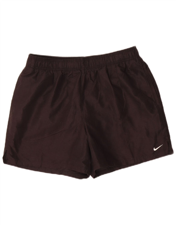 Nike sportsshorts til mænd, store sorte polyester