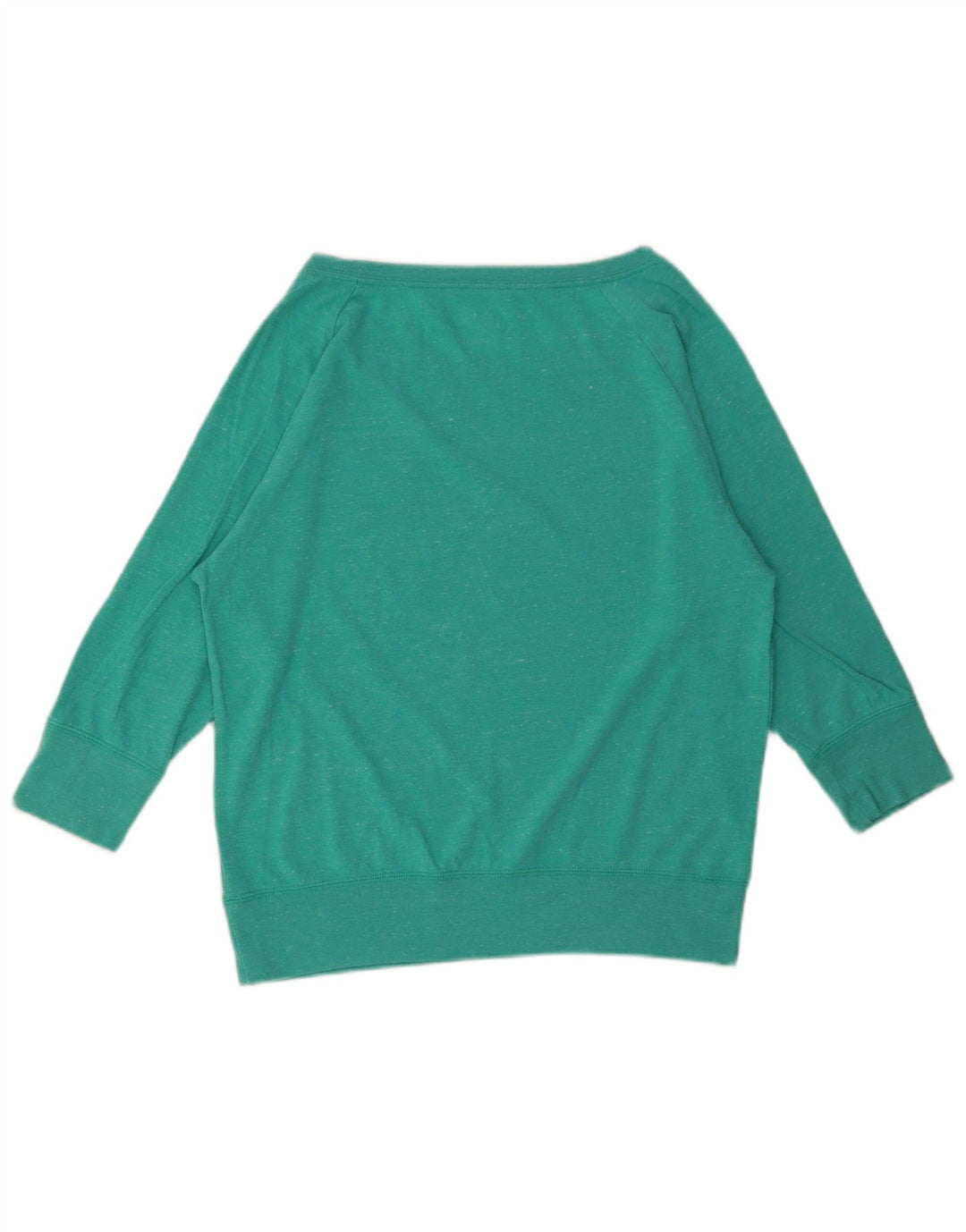 Nike grafisk top til kvinder med 3/4 ærmer UK 14 Medium Green Flecked