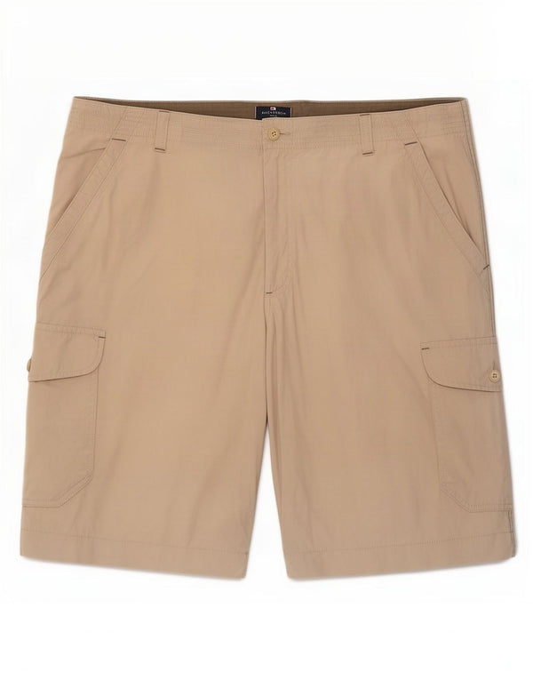 Marks & Spencer Herre Blue Harbor Cargo Shorts 2XL W44 Khaki Bomuld