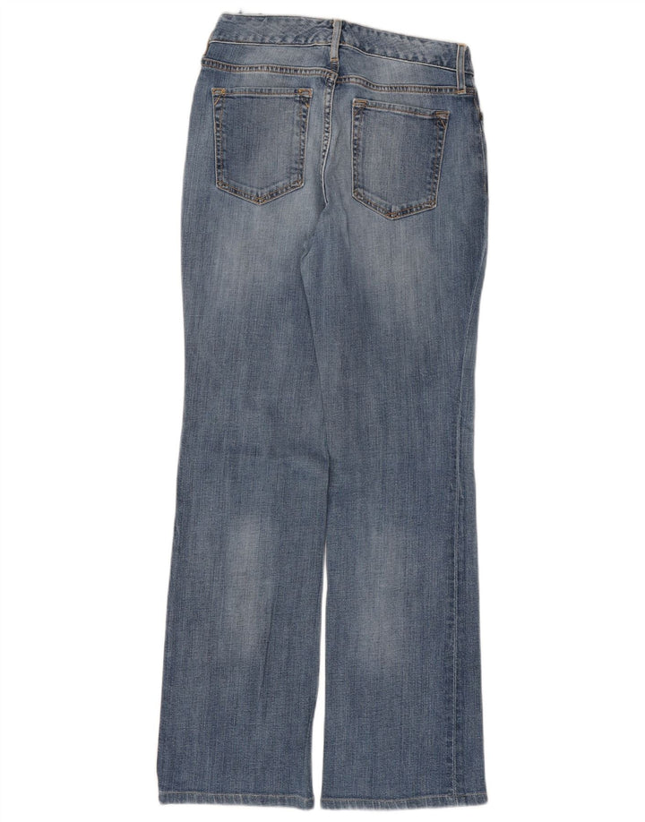 EDDIE BAUER Dame Bootcut Jeans Small W26 L29 Blå