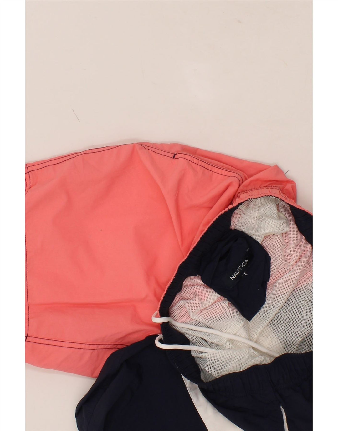 NAUTICA Mens Swimming Shorts Small  Multicoloured Colourblock Vintage Nautica and Second-Hand Nautica from Messina Hembry 