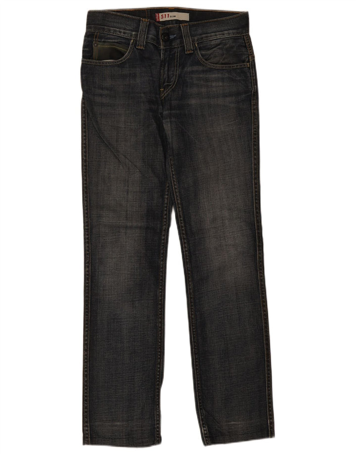 Levi's Herre 511 Slim Jeans W29 L30 Marineblå