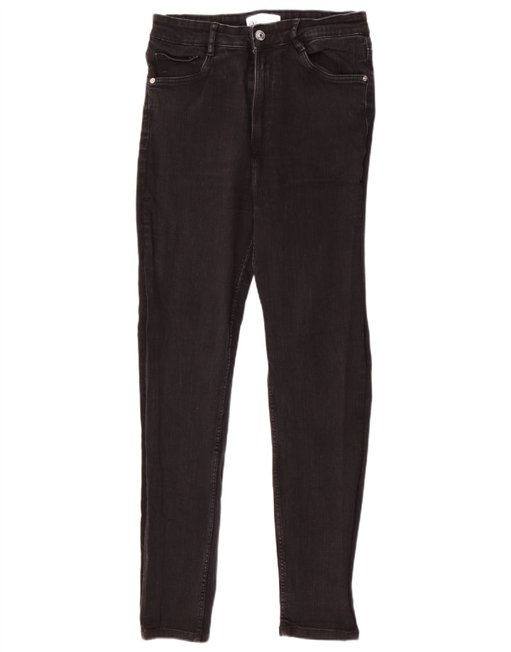Zara Dame Skinny Jeans EU 40 Medium W30 L27 Sort