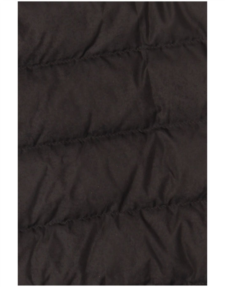 Tommy Hilfiger Dame Hætte Polstret Frakke UK 10 Small Black Polyester