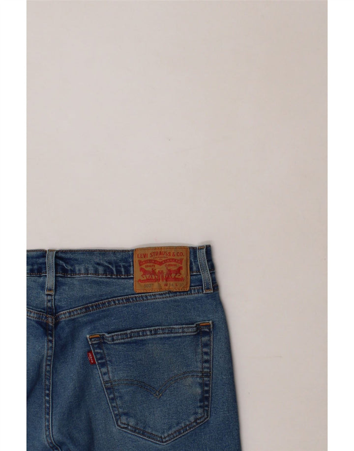 LEVI'S Mens 502 Tapered Jeans W34 L28 Blue Cotton Vintage Levi's and Second-Hand Levi's from Messina Hembry 