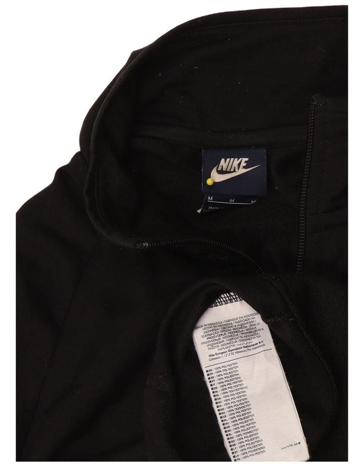 Nike træningsdragt topjakke til kvinder UK 14 Medium Sort Colourblock Polyester
