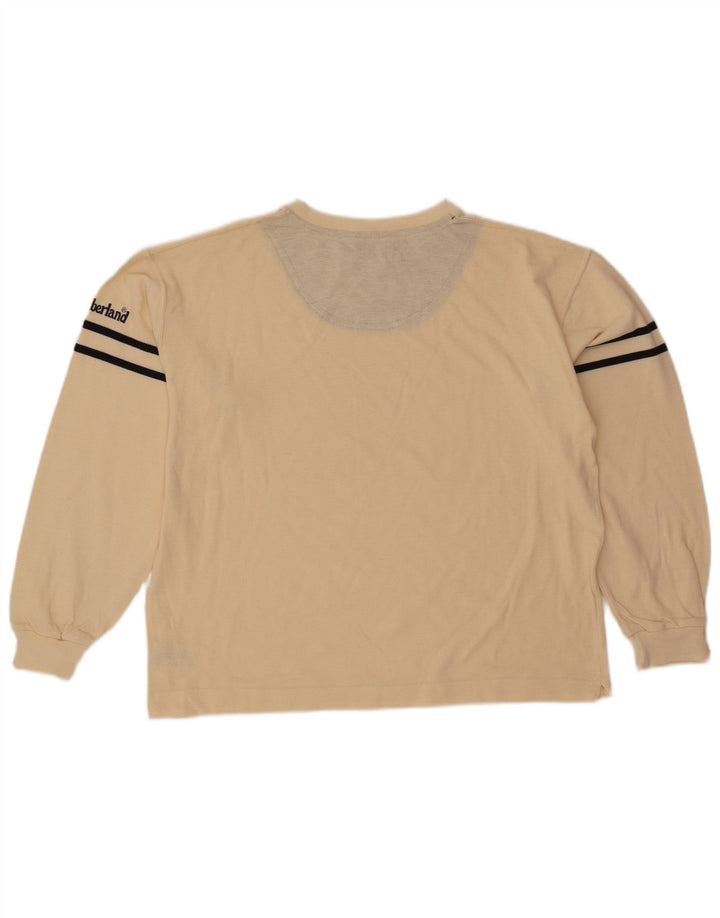 Timberland Boys Sweatshirt Jumper 13-14 år Off White Bomuld