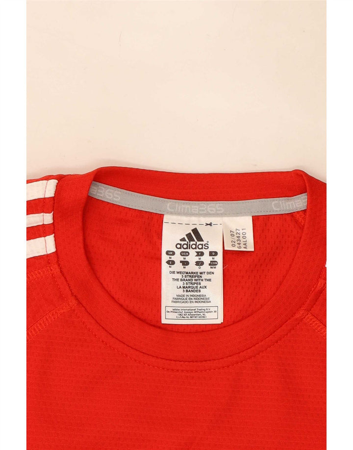 Adidas Kruger Graphic T-Shirt Top Medium Rød Polyester