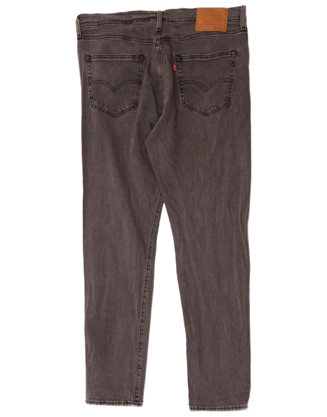 Levi's Herre 512 Slim Tapered Jeans W34 L32 Grå Bomuld