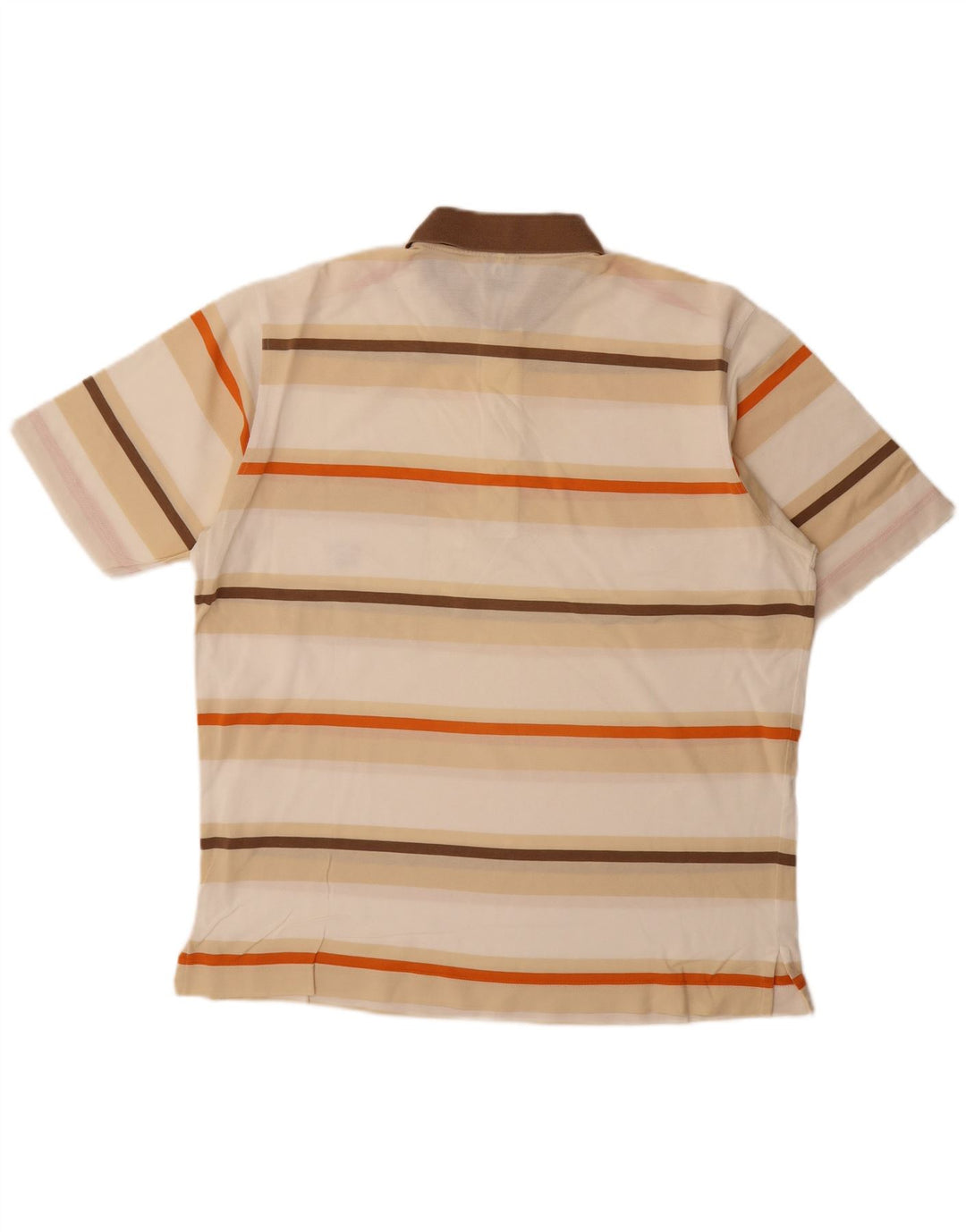 Paul & Shark herre poloshirt stor beige stribet