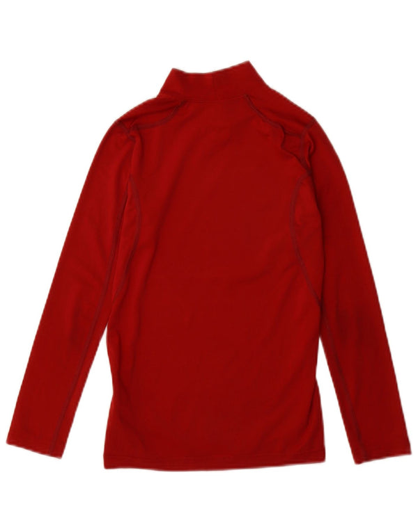 Nike Girls Dri Fit Top Langærmet 10-11 år Medium Burgundy Polyester