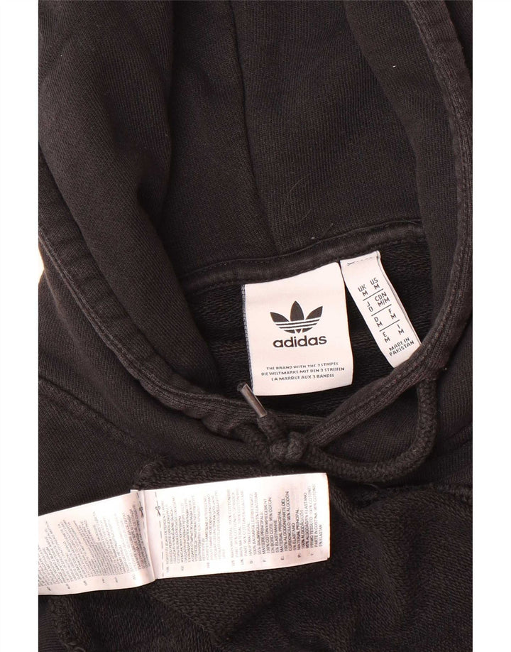 Adidas Herre hættetrøje Jumper Medium Sort Bomuld