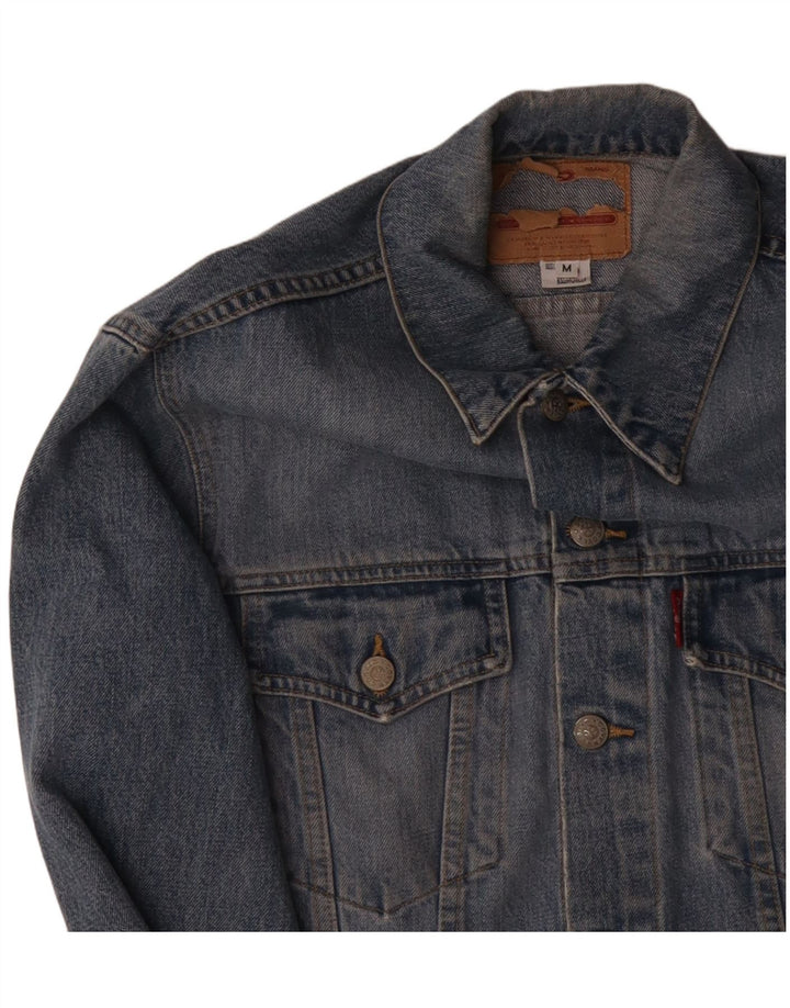 LEVI'S Denimjakke til mænd UK 38 Medium Blue Bomuld