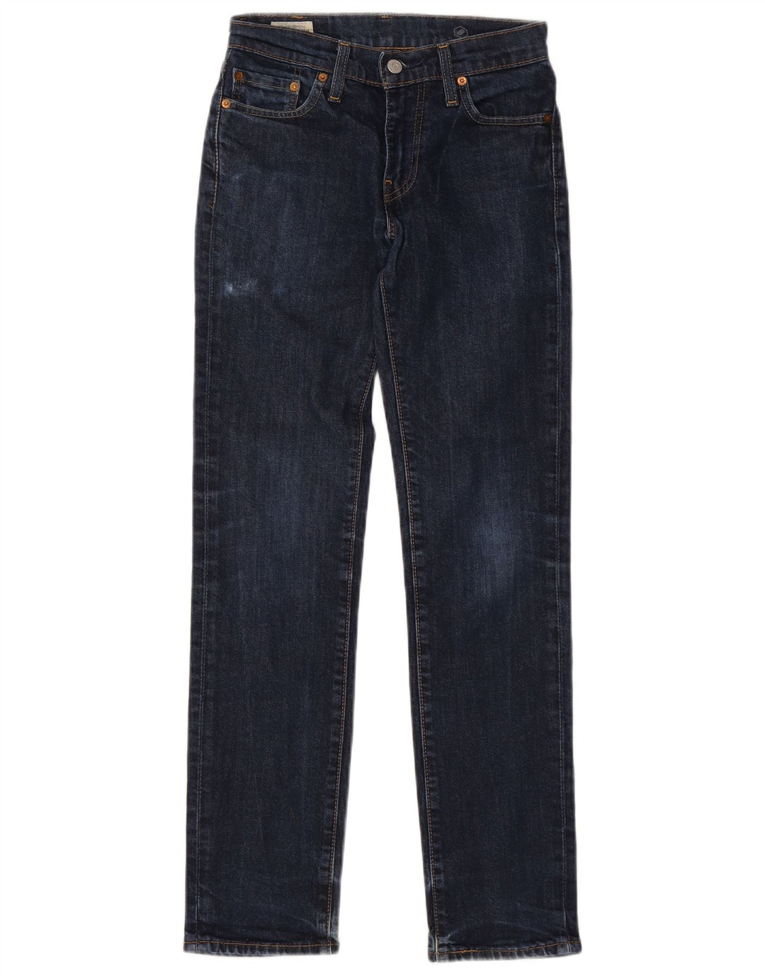 Levi's Slim Jeans til kvinder W27 L32 Marineblå bomuld