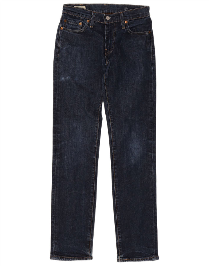 Levi's Slim Jeans til kvinder W27 L32 Marineblå bomuld