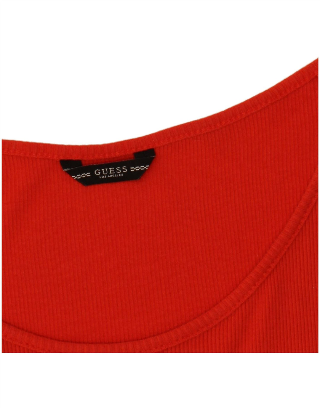 Guess Graphic Vest Top UK 12 Medium Rød